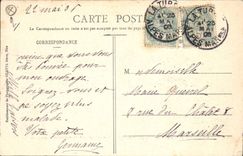 CPA Collestion Artistique Notre Dame de Laghet Environs de Nice Route de la Corniche par la Turbie 