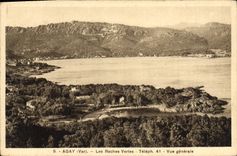 CPA Agay Var Les Roches Vertes Vue generale 