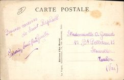 CPA La Cote d'Azur Saint Raphael La plage 