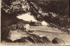 CPA La Cote d'Azur Toulon Le Cap Brun Bord de mer 