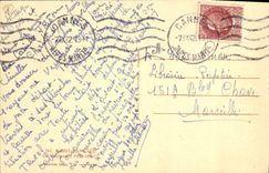 CPA Saint Raphael Le Boulevard Felix Martin 