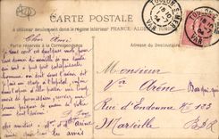 CPA Toulon Le Boulevard de Strasbourg Brasserie Guillaume Tell