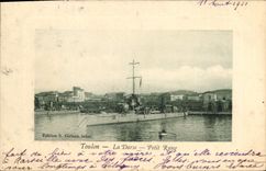 CPA Toulon La Darse Petit Rang Bateau