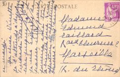 CPA St Cyr Mer Les Lecques Allees des Palmiers