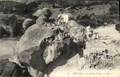 CPA Trayas La Roche Trouee 