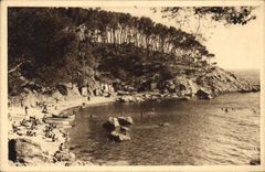 CPA Toulon Anse de Mejan au Cap Brun 