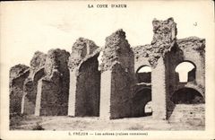 CPA La Cote d'Azur Frejus Les arenes ruines romaines 