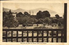 CPA Vue prise du Hall du Grad Gotel des Lecques 