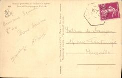 CPA Ile de Port Cros Var M de Vague