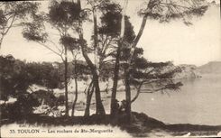 CPA Toulon Les rochers de Ste Marguerite 