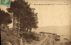 CPA Sainte Maxime sur Mer Var Pointe de la Croisette 