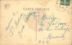 CPA Sainte Maxime sur Mer Var Pointe de la Croisette