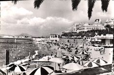 CPA Cote d'Azur Saint Raphael Var La Plage 