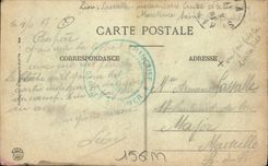 CPA Saint Raphael Vue generale la Plage et Boulevard 