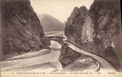 CPA Haute Vallee du Var Pont de Gueydan La Porte de Haut Var 