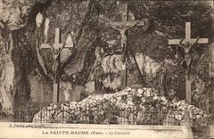 CPA La Sainte Baume Var Le Calvaire 