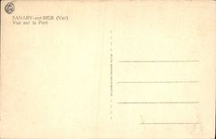 CPA Sanary sur Mer Var Vue sur le Port