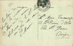 CPA La Sainte Baume Arrivee a la Grotte 