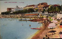 CPA Saint Raphael La Plage 