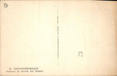 CPA Toulon Mourillon Boulevard du Littoral Les Palmiers 