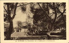 CPA Hyeres La Chapelle de l'Ermitage a Costebelle 