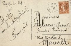 CPA St Raphael Vue generale 