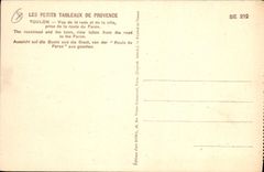 CPA Les Petits Tableaux de Provence Toulon Vue de la rade et de la ville prise de la route du Faron 