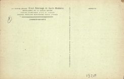 CPA La Sainte Baume Grand Pelerinage de Sainte Madeteine Hotellerie de la Sainte Baume 