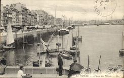CPA Le Havre l'Anse des Pilotes Bateaux