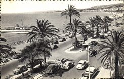CPA La Cote d'Azur Nice Vue generale de la Promenade des Anglais 