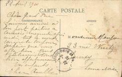 CPA Sens L'Hotel de Ville et la Statue Thinard 