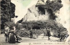 CPA Versailles Bains d'Apollon Le Dieu du Soleil Photographe