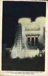 CPA Les illuminations La Fontaine de Rene Lalique et la Tour de Paris Publicite Au coq Hardi Quai Me