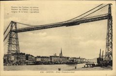 CPA Rouen Pont Transbordeur 
