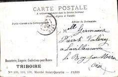 CPA Enfants Guitare Negre