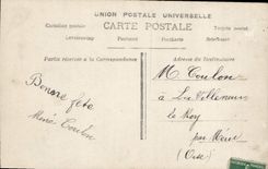 CPA Enfant Avion Aviation