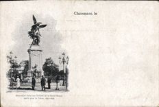 CPA Chaumont Monument eleve aux Enfants de la Hamte Marne morts pour la Patrie 
