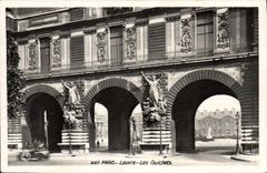 CPA Paris Louvre Les Guichets 