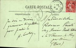 CPA Versailles Le Parc du Midi Sphinx et Amour de Lerambert 