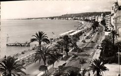 CPA La Cote d'Azur Nice La Promenade des Anglais 