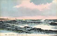 CPA Le Havre Effet de Vagues 