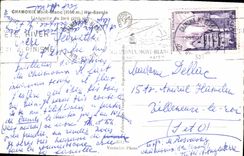 CPA Chamonix Mont Blanc Hte Savoie L'Aiguille du Dru 