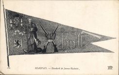 CPA Beauvais Etendard de Jeanne Hachette 