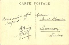 CPA Notre Dame des Neiges Une partie de l'Eglise 