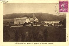 CPA Notre Dame des Neiges Monastere et terme des Trappistes 