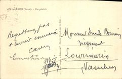 CPA Aix les Bains Savoie Vue generale 