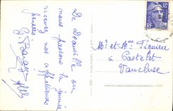 CPA Deauville La Plage Fleurie Le Normandy Hotel