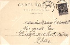 CPA Troyes Cheminee Hotel de Vauluisant 