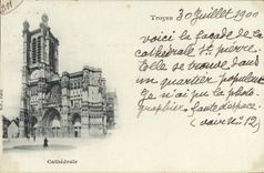 CPA Troyes Cathedrale 