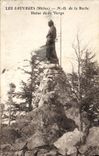 CPA Les Sauvages Rhone ND de la Roche Statue de la Vierge 